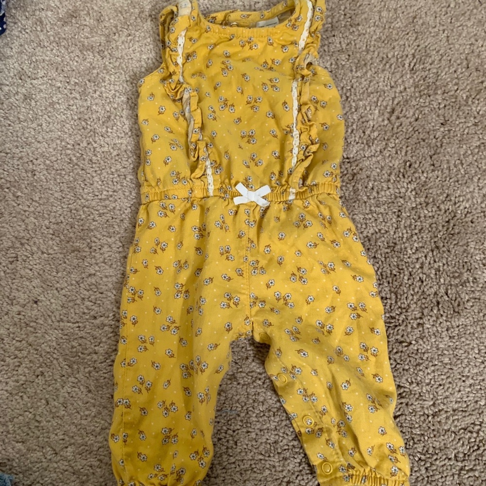 Yellow jumpsuit